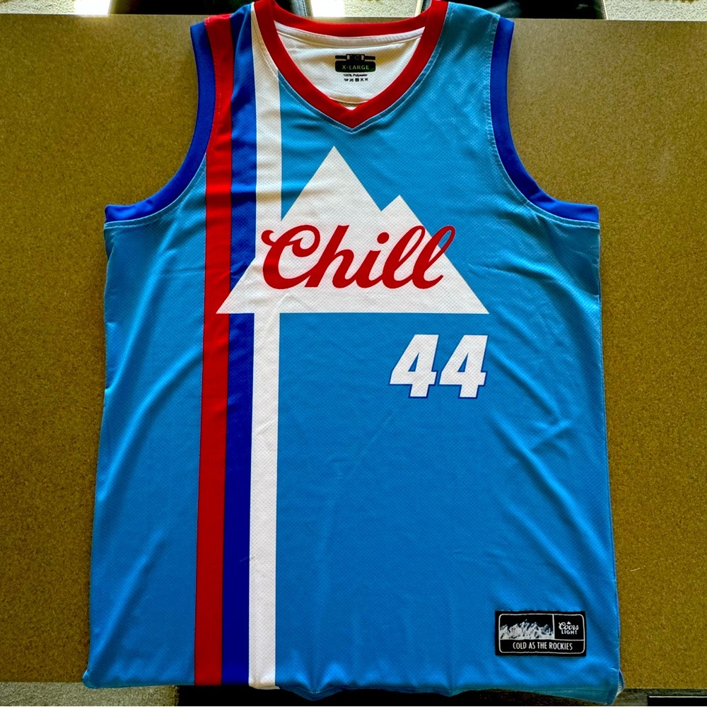 Coors Light Basketball Jersey XL